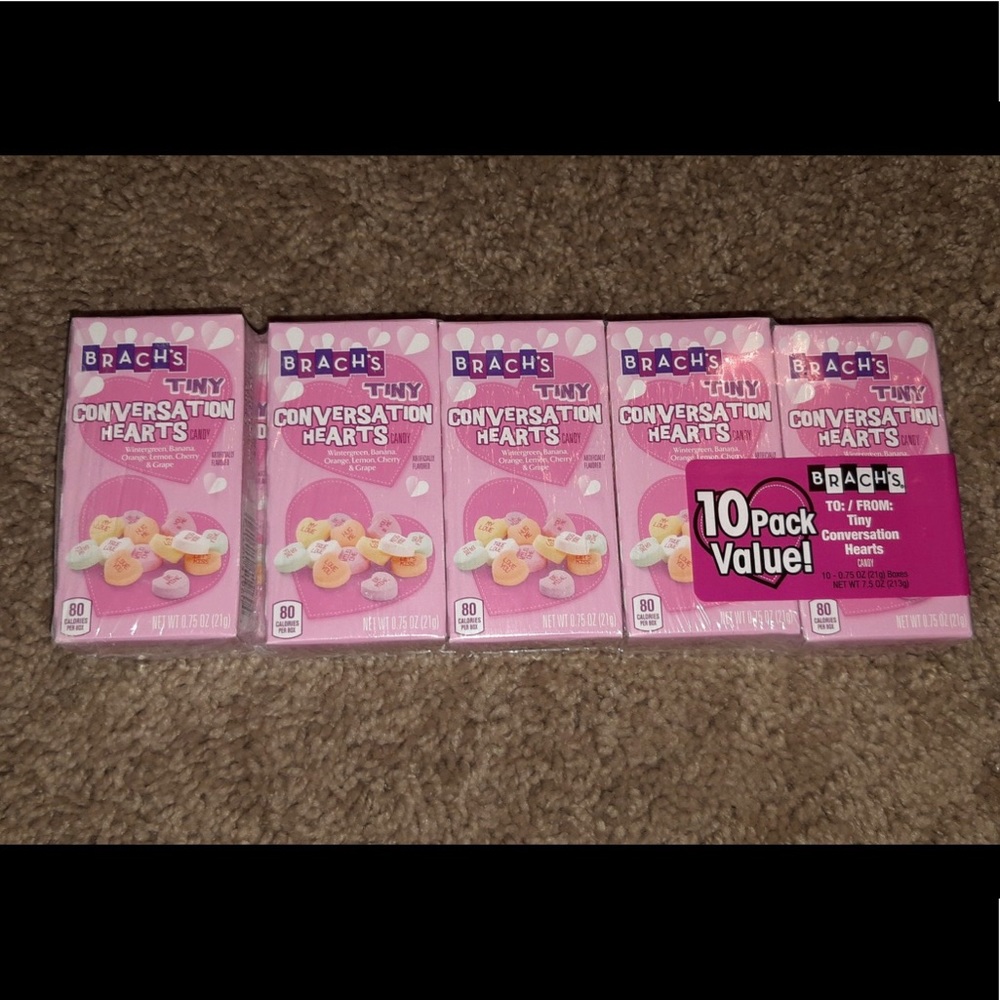 candy hearts NEVER OPENED